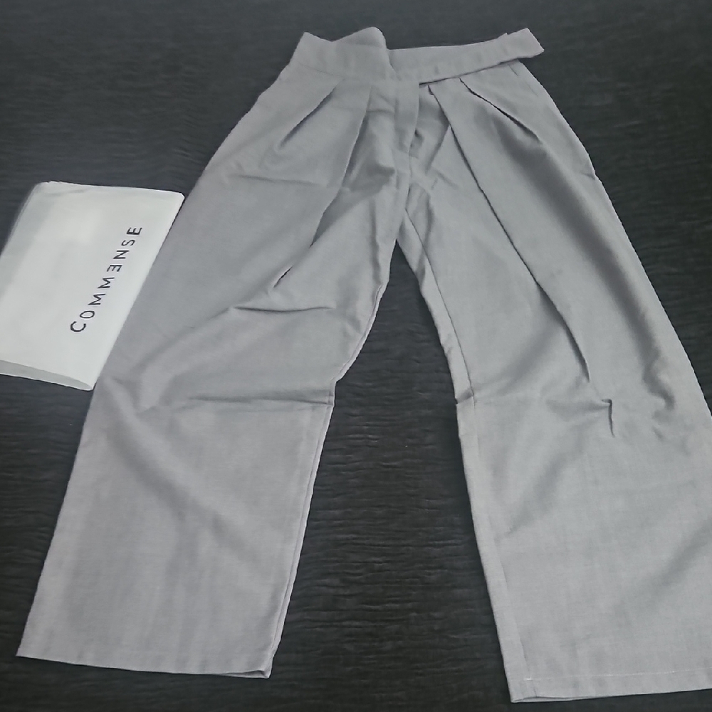 Comme des Garcons Light Gray Women's Dress Pants